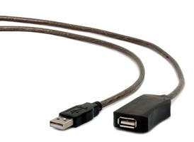 TECHMADE CAVO ESTENSIONE USB, 5M, NERO
