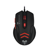 TECHMADE MOUSE USB+MOUSEPAD GAMING TM-M016 RED