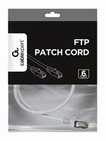 TECHMADE GEMBIRD FTP Cat6 Patch cord, white, 0.5 m