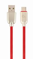 TECHMADE GEMBIRD CAVO TYPE C USB,CHARGING AND DATA,2MT,ROSSO