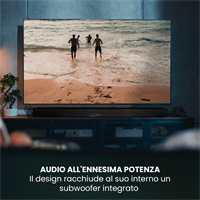 TECHMADE TV SOUNDBAR NO FILO LED 2 IN 1 SUBWOOFER INTEGRATO