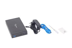 TECHMADE GEMBIRD BOX ESTERNO USB 3.0, NERO