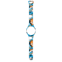 TECHMADE CINTURINO PER FREETIME IN GOMMA FANTASIA COFFEE 1