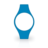 TECHMADE CINTURINO PER FREETIME IN GOMMA MEDIUM BLUE