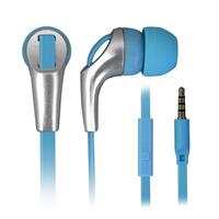 TECHMADE AURICOLARI CON MICROFONO LIGHT BLUE