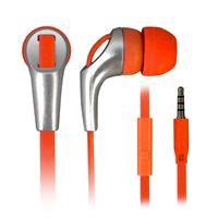 TECHMADE AURICOLARI CON MICROFONO ORANGE