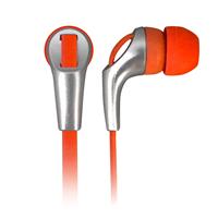 TECHMADE AURICOLARI CON MICROFONO ORANGE