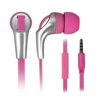 TECHMADE AURICOLARI CON MICROFONO ROSA