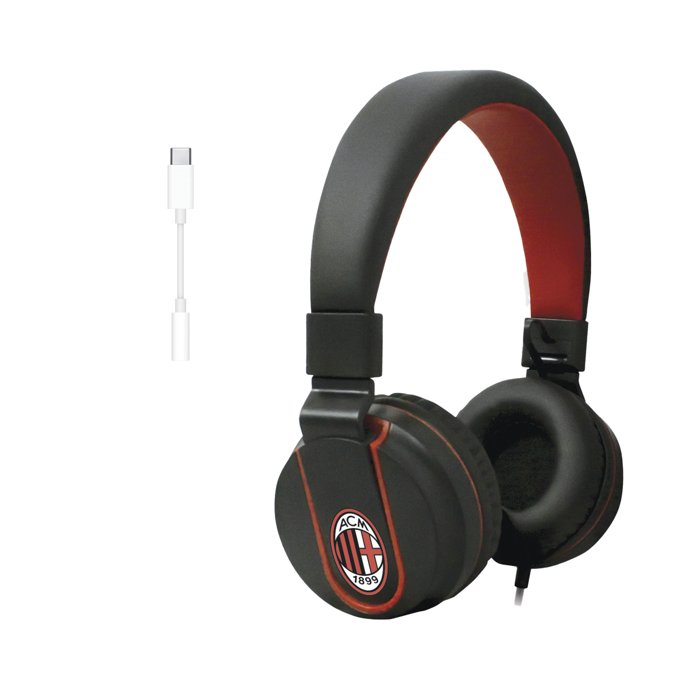 TECHMADE CUFFIE MULTIMEDIALI UFFICIALI AC MILAN - MILAN - Techmade