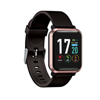 TECHMADE STARK CINTURINO NERO CASSA ROSA