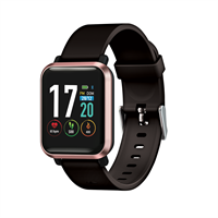 TECHMADE STARK CINTURINO NERO CASSA ROSA