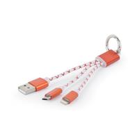 TECHMADE GEMBIRD CAVO RICARICA USB PER PORTACHIAVI(COLORI MISTI)