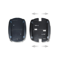 TECHMADE CPU STAND COLORE NERO DE