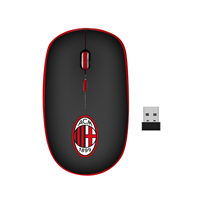 TECHMADE MOUSE WIRELESS UFFICIALE AC MILAN TM-MUSWN4B-MIL