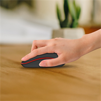 TECHMADE MOUSE WIRELESS UFFICIALE AC MILAN TM-MUSWN4B-MIL