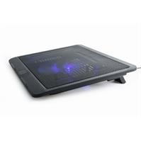 TECHMADE GEMBIRD NOTEBOOK STAND NERO FINO A 15CON VENTOLA