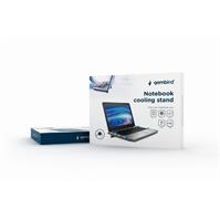 TECHMADE GEMBIRD NOTEBOOK STAND NERO FINO A 15CON VENTOLA