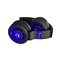 TECHMADE CUFFIE SENZA FILO CON MICROFONO BLU