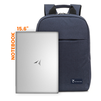 TECHMADE ZAINO PORTA PC 15.6 POLIESTERE BLU