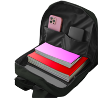 TECHMADE ZAINO PORTA PC 15.6 POLIESTERE DARK GREY