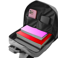 TECHMADE ZAINO PORTA PC 15.6 POLIESTERE GRIGIO