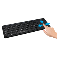 TECHMADE TASTIERA WIRELESS CON TOUCHPAD