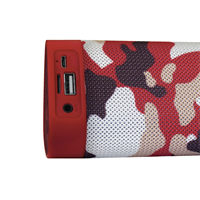 TECHMADE SOUNDBAR SENZA FILI TM-A15-CAMR CAMOUFLAGE RED