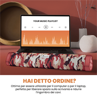 TECHMADE SOUNDBAR SENZA FILI TM-A15-CAMR CAMOUFLAGE RED