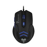 TECHMADE MOUSE USB+MOUSEPAD GAMING TM-M016 BLU