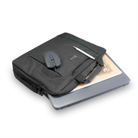 TECHMADE BORSA PER NOTEBOOK IN NYLON 15.6 BLACK/GREEN