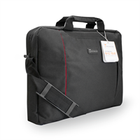 TECHMADE BORSA PER NOTEBOOK IN NYLON 15.6 BLACK/RED