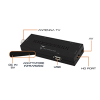 TECHMADE STICK DECODER DVB-T2 RECEIVER CON USCITA HD