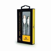 TECHMADE GEMBIRD CAVO INTRECCIATO 8-PIN CONNETTORI IN METALLO