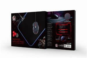 TECHMADE GEMBIRD MOUSEPAD GAMING CON EFFETTO LUMINOSO A LED