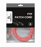 TECHMADE GEMBIRD FTP Cat6 Patch cord, pink, 3 m