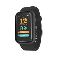 TECHMADE SMARTWATCH TM-STEPS-BK CASSA BLACK CINT.BLACK