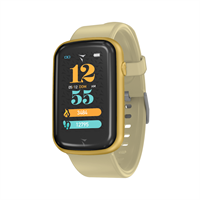 TECHMADE SMARTWATCH TM-STEPS-GD CASSA GOLD CINT.OCHRE