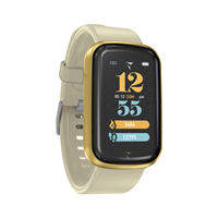 TECHMADE SMARTWATCH TM-STEPS-GD CASSA GOLD CINT.OCHRE