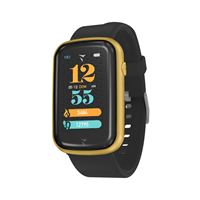 TECHMADE SMARTWATCH TM-STEPS-GDBK CASSA GOLD CINT. BLACK