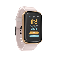 TECHMADE SMARTWATCH TM-STEPS-GDR CASSA GOLD ROSE CINT.PINK