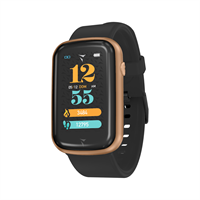 TECHMADE SMARTWATCH TM-STEPS-GDRBK CASSA GOLD ROSE CINT.BLACK