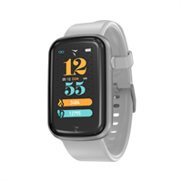 TECHMADE SMARTWATCH TM-STEPS-SIL CASSA SILVER CINT.GREY