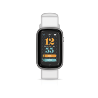 TECHMADE SMARTWATCH TM-STEPS-SILWH CASSA SILVER CINT. WHITE