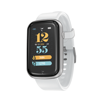 TECHMADE SMARTWATCH TM-STEPS-SILWH CASSA SILVER CINT. WHITE