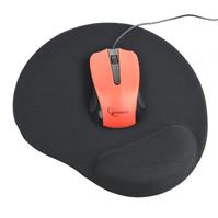 TECHMADE GEMBIRD MOUSEPAD CON SUPPORTO POLSO NERO