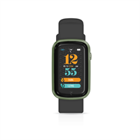 *TECHMADE SMARTWATCH CASE GREEN SILICON BELT BLACK