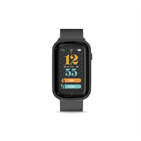 TECHMADE SMARTWATCH CASE BLACK METAL BELT BLACK