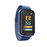 TECHMADE SMARTWATCH CASE BLUE METAL BELT BLUE