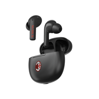 TECHMADE EARBUDS DOPPIO MIC UFFICIALI AC MILAN