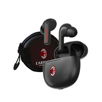 TECHMADE EARBUDS DOPPIO MIC UFFICIALI AC MILAN